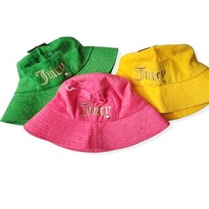 Juicy Logo Embroidered Bucket Hat